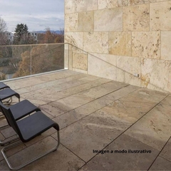 Travertino Rustico Marmol para piscinas y exteriores Piso o Pared 40,6 cm x Largo Variable en internet