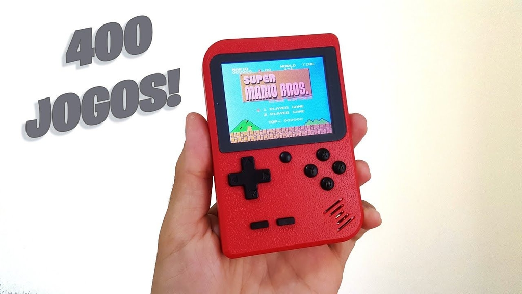 Mini Game Super Portátil 400 Jogos Internos C/controle