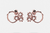 ARETES CANDONGA 6 PERLAS FLORES MARINAS - comprar online