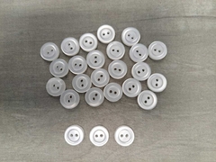 Boton de poliester med 18 ( 11 mm ) ( Art 0164 ) con 2 agujeros x 288 unidades