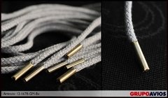 TIRA DE CORDON CON PUNTERA METALICA x 50 unidades - comprar online