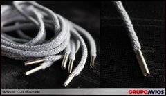 PUNTERA METALICA para cordones x 500 unidades ( COLOR NIQUEL BRILLANTE ) en internet