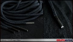 PUNTERA METALICA para cordones x 500 unidades ( COLOR PELTRE ) - GRUPO AVIOS