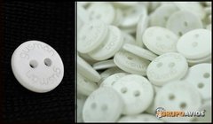 BOTON DE POLIESTER - Medida 32 ( 20 mm ) - CON LOGO - x 2.000 unid. - comprar online