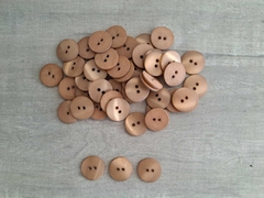 Boton de poliester med 28 ( 18 mm ) ( Art 24052 ) color BLANCO x 144 unidades - comprar online