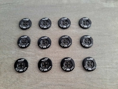 Boton de metal med 18 ( 11 mm ) ( art 12-3742 ) color A ELECCION x 1000 unidades - CON LOGO - tienda online