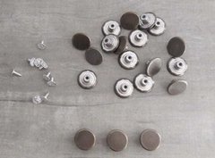 Boton para jeans de 17 mm ( Art 12-3807 ) color BRONCE VIEJO x 200 unidades