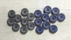 BOTON DE POLIESTER - Medida 40 ( 25 mm ) - CON LOGO - x 1.000 unid. - comprar online
