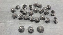 Boton de metal med 24 ( 15 mm ) ( Art 20069 ) color BRONCE VIEJO x 72 unidades - PIRAMIDE - CON PIE