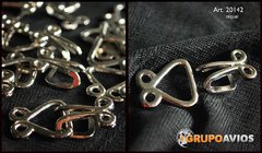 Alamar de metal ( ART 20142 ) color niquel brillante x 50 unidades - comprar online