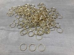 Arandela de metal ( art 20374 ) med 10 mm - color DORADO BRILLANTE x 200 unidades