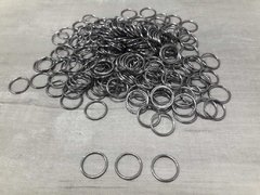 Arandela de metal ( art 20374 ) med 10 mm - color PELTRE x 200 unidades