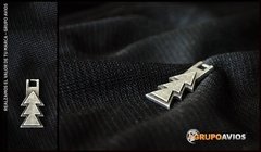 Imagen de TIRACIERRE DE METAL CON LOGO X 1000 UNIDADES - consultar medidas y colores de metal