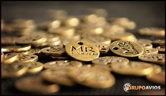 Imagen de chapita con logo - Medida 12 mm de diametro x 1000 unidades