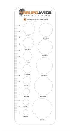 Imagen de BOTON DE POLIESTER - Medida 32 ( 20 mm ) - CON LOGO - x 2.000 unid.