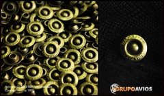 ATRAQUE DE BRONCE med 9 mm ( Art 3810 ) PARA JEANS - CON LOGO x 1000 UNID.
