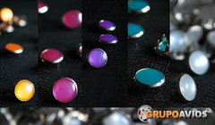 Broche perla ( art 3803 ) de 11 mm x 200 unidades - NIQUEL BRILLANTE - color perla ( APTO TENIDO ) - comprar online