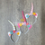 Vincha Unicornio con Flores