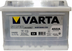Bateria Para Auto 12x65 Varta - Va60dd Silver Dynamic