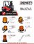 Baliza Giratoria Redonda 12.v Ámbar Con Imán - comprar online