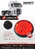 Faro Redondo Electronico 39 Leds Ausili Ambar/Cristal - comprar online