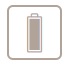 símbolo de nível de carga de bateria do Detector de Metal Portátil Para Segurança Nokta Makro
