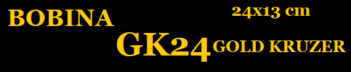 Bobina Detector de Metal GK24 61 KHZ P/ Gold Kruzer