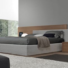 Cama box y respaldo a medida 1