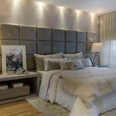 Respaldo de cama velvet a medida 4