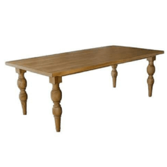 Mesa de comedor de madera a medida 06