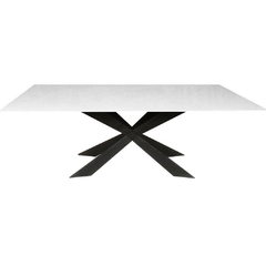 Mesa de comer con tapa de mármol a medida 69 - comprar online