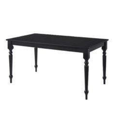 Mesa de comedor negra 44 - comprar online