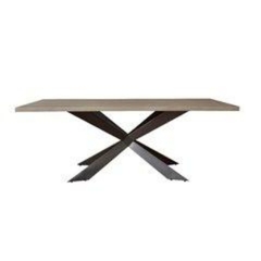 Mesa de comedor con patas cruzadas 42 en internet