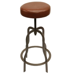Banqueta regulable en altura con asiento acolchado 11 - comprar online