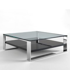 Mesa Baja con tapa de vidrio a medida 76