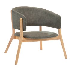 Sillones 1 cuerpo en madera con tapizado acolchado 55