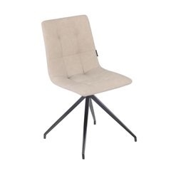 Sillas de caño en negro con capitone en respaldo 55 - comprar online