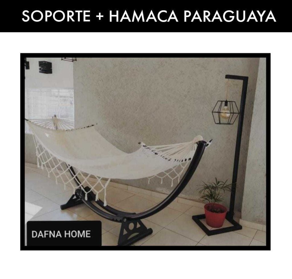 si puedes También Optimista Hamaca paraguaya con soporte incluido, Excelente calidad,