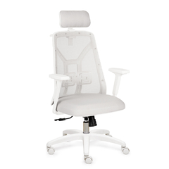Silla Tokio blanca con cabezal - comprar online