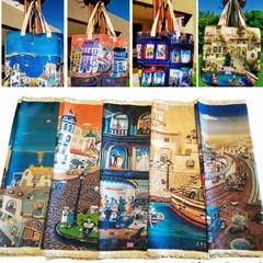 TOTE BAG + LONA - Plaza Naranja - tienda online