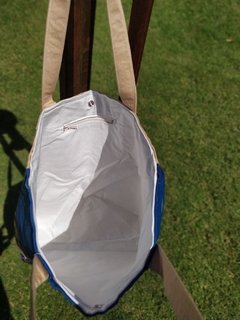 TOTE BAG + LONA - Mediterráneo - Contigo Naif