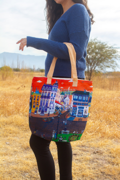 TOTE BAG + LONA - Plaza Naranja - comprar online