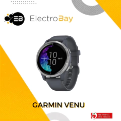 Garmin Venu Smartwatch Granito c/Bisel plateado