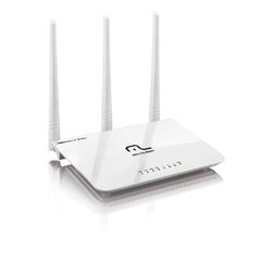 Roteador Wireless 300mbps 2.4ghz 3 Antenas 5dbi Multilaser - RE163