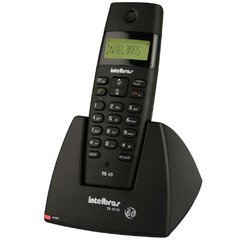 Telefone sem Fio Intelbras com Dect TS 40 ID e Identificador de Chamadas - Preto na internet