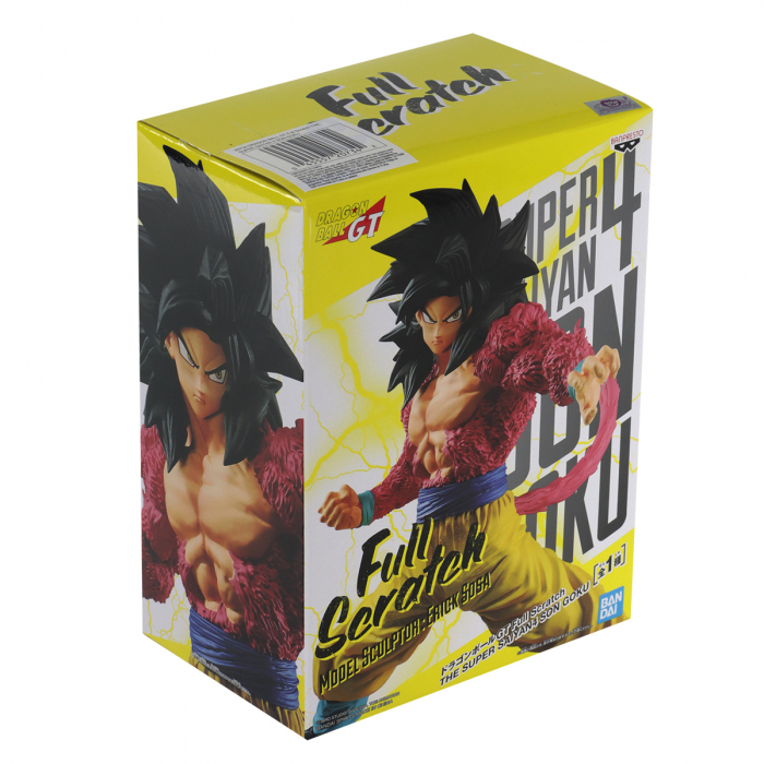 Boneco Dragonball GT CUSTOM DeAgostini SS4 Super Saiyajin 4 Goku escala de  5 polegadas