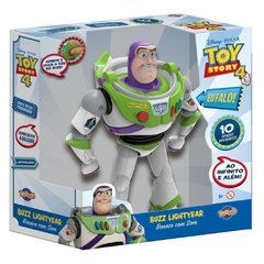 Boneco Buzz Lightyear Com Som 25Cm Toy Story 4 38169 - Toyng - Produtos Nota 10 | Alô Passa Quatro | Loja de brinquedos online