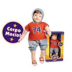 Boneco Menino Turma do Léo 65 cm 5031 - Roma Brinquedos - comprar online