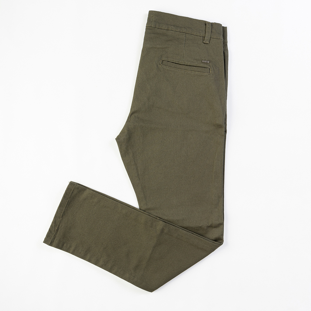 Pantalón Corte Chino Verde - All Day - Nesta Clothes
