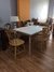 Mesa Extensible con tapa blanca